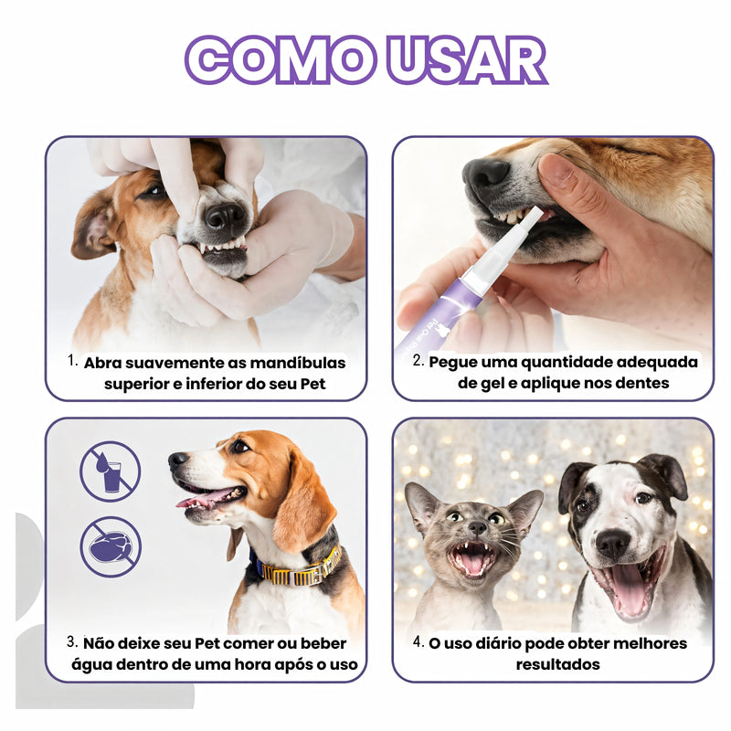 Gel Reparador Oral | Clareamento e Remoção de Tártaro