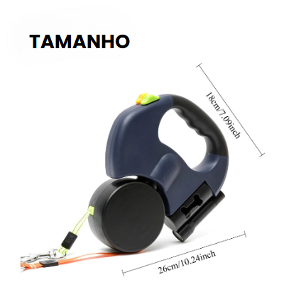 Coleira Dupla - GlowPro
