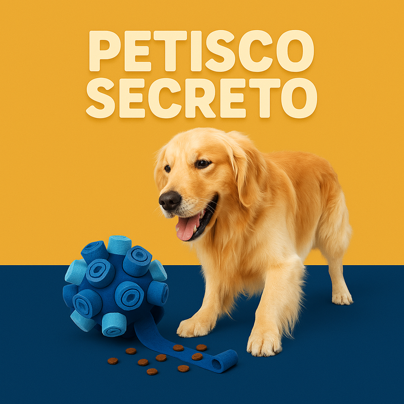 Petisco Secreto - Brinquedo Interativo para Cachorros