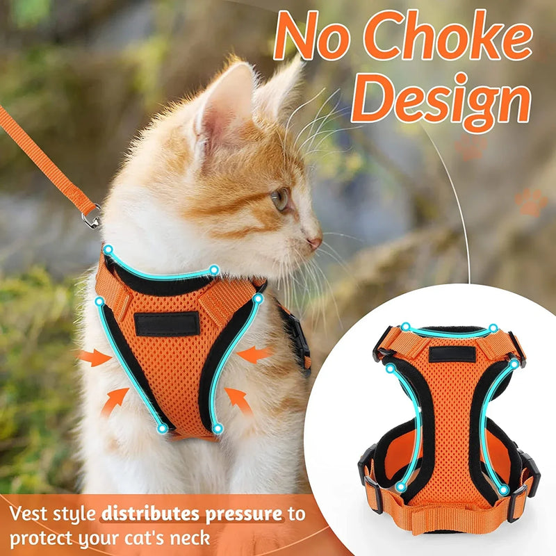 Colete para Gatos - A Prova de Fuga