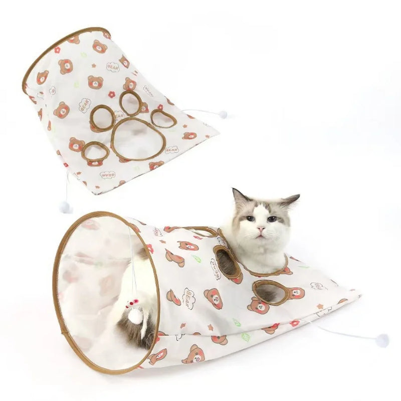 Bolsa interativa para gatos