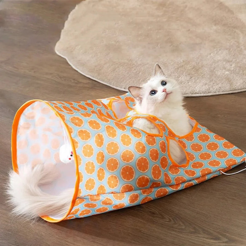 Bolsa interativa para gatos