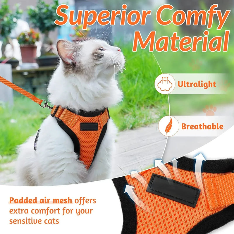 Colete para Gatos - A Prova de Fuga